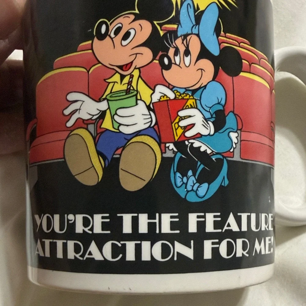 Disney Applause Mug “Your the future attraction for me” Mickey, Minnie, Goofy - Picture 8 of 9